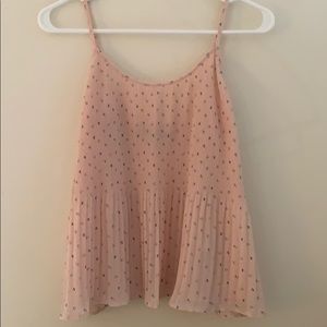 Abercrombie pink tank top